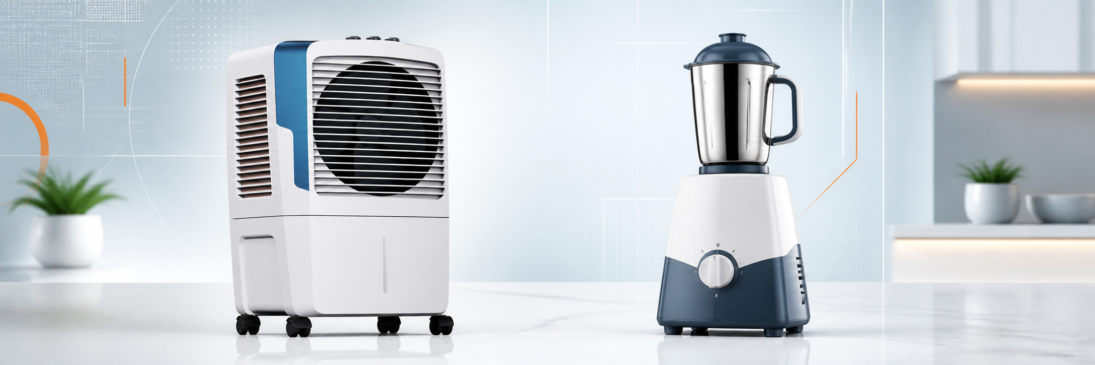 Air cooler and juicer mixer home appliances