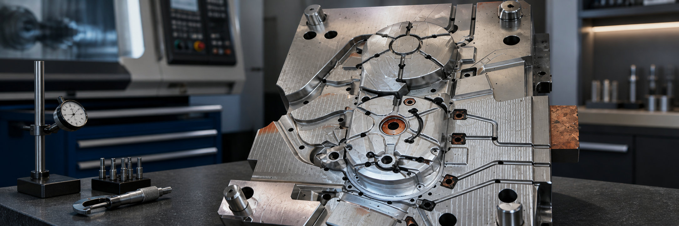 Precision injection-mould tool development
